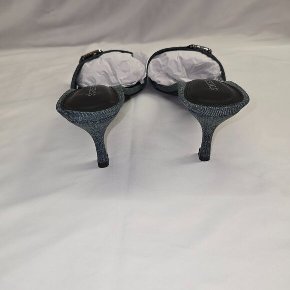 Shoedazzle Liberty Sandal in Acid Blue, Women's Size 11, NWT - Picture 4 of 8